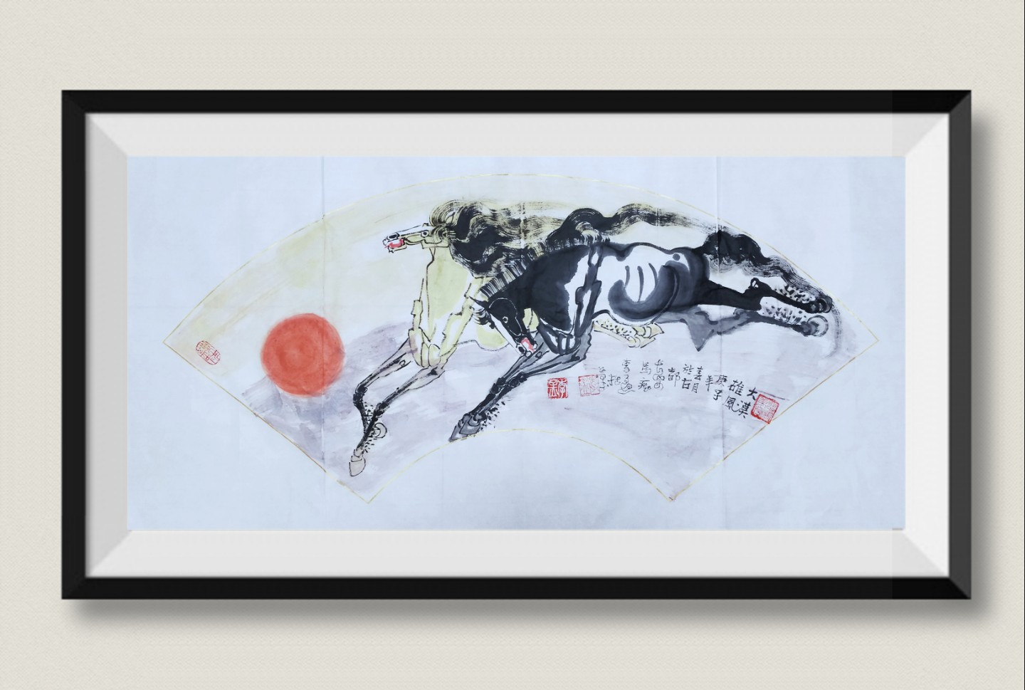 李孟画马庚子新作