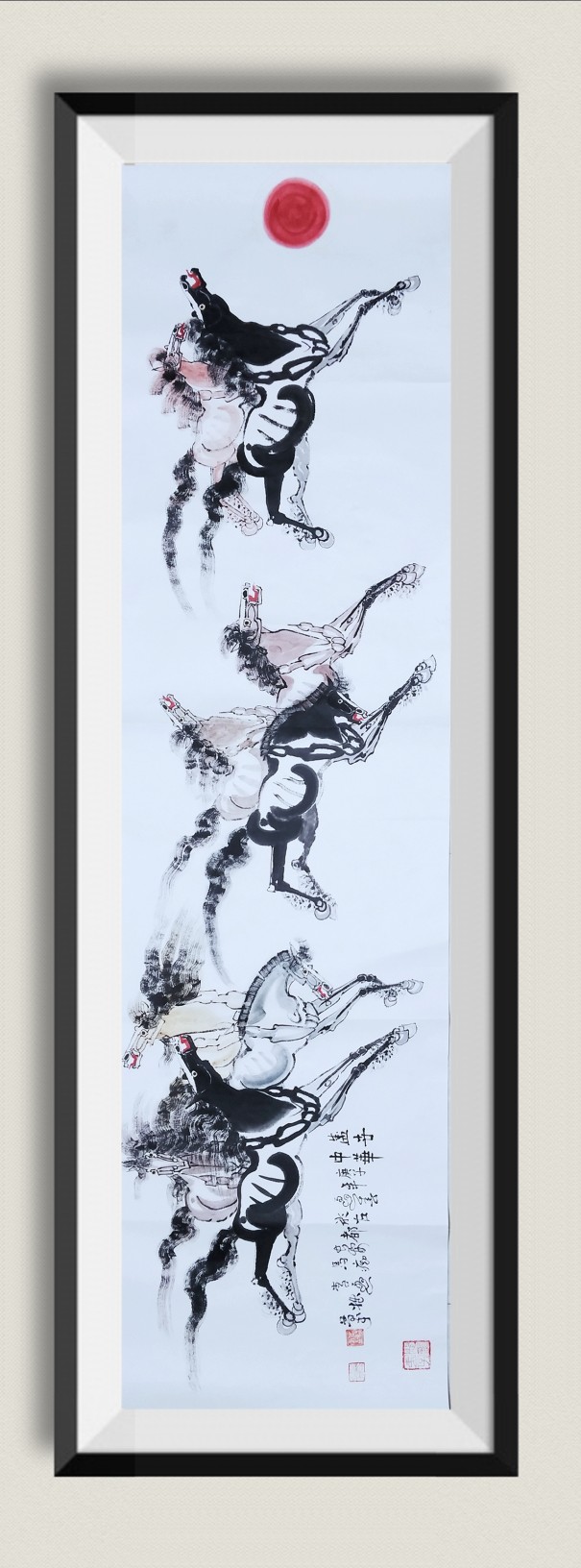 李孟画马庚子新作
