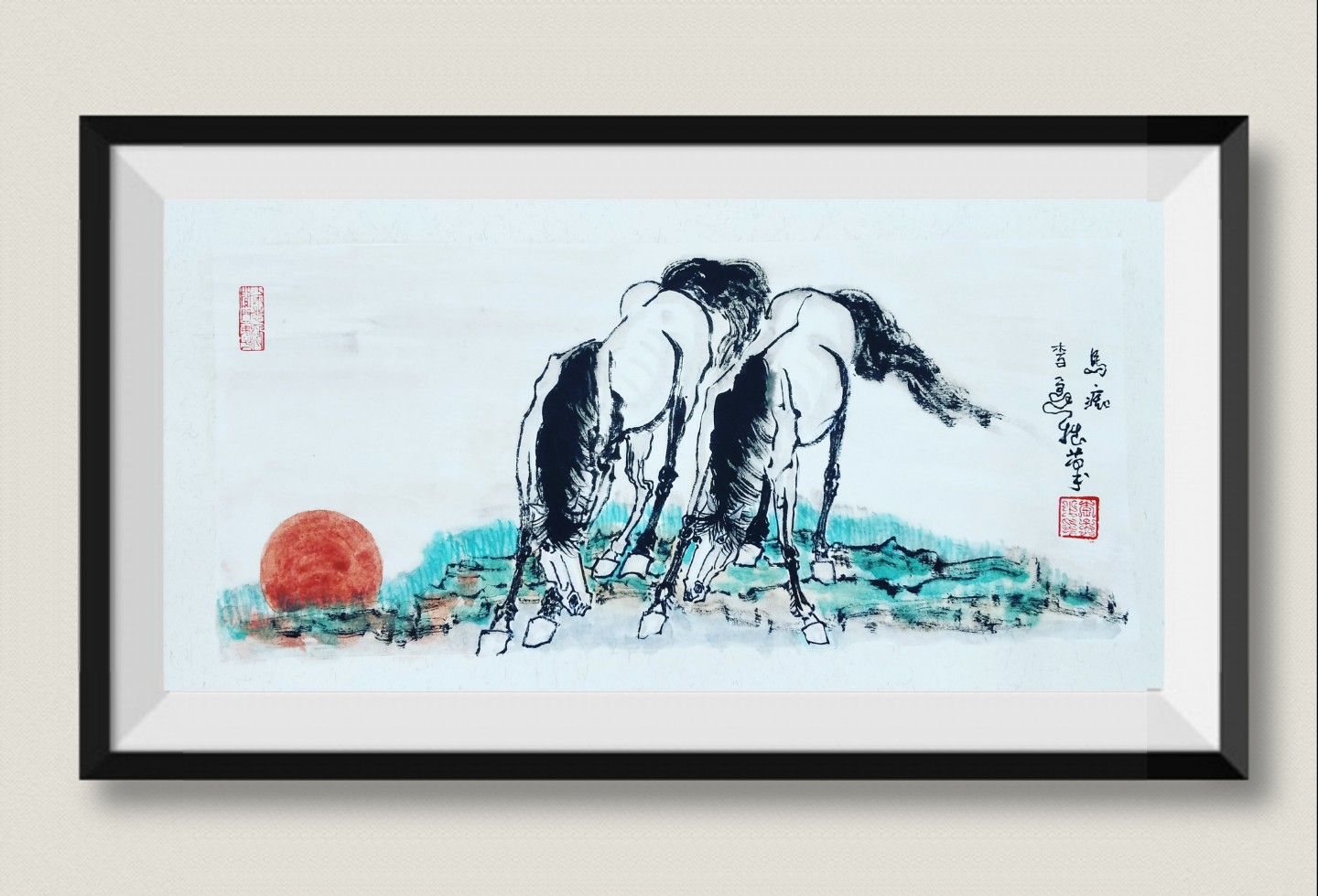 李孟画马——己亥作品