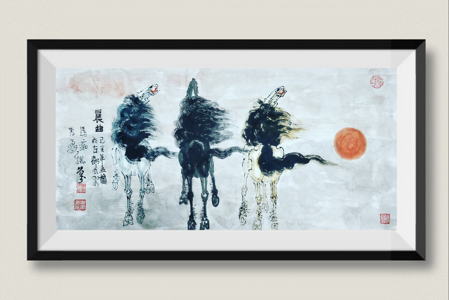 李孟画马——己亥作品